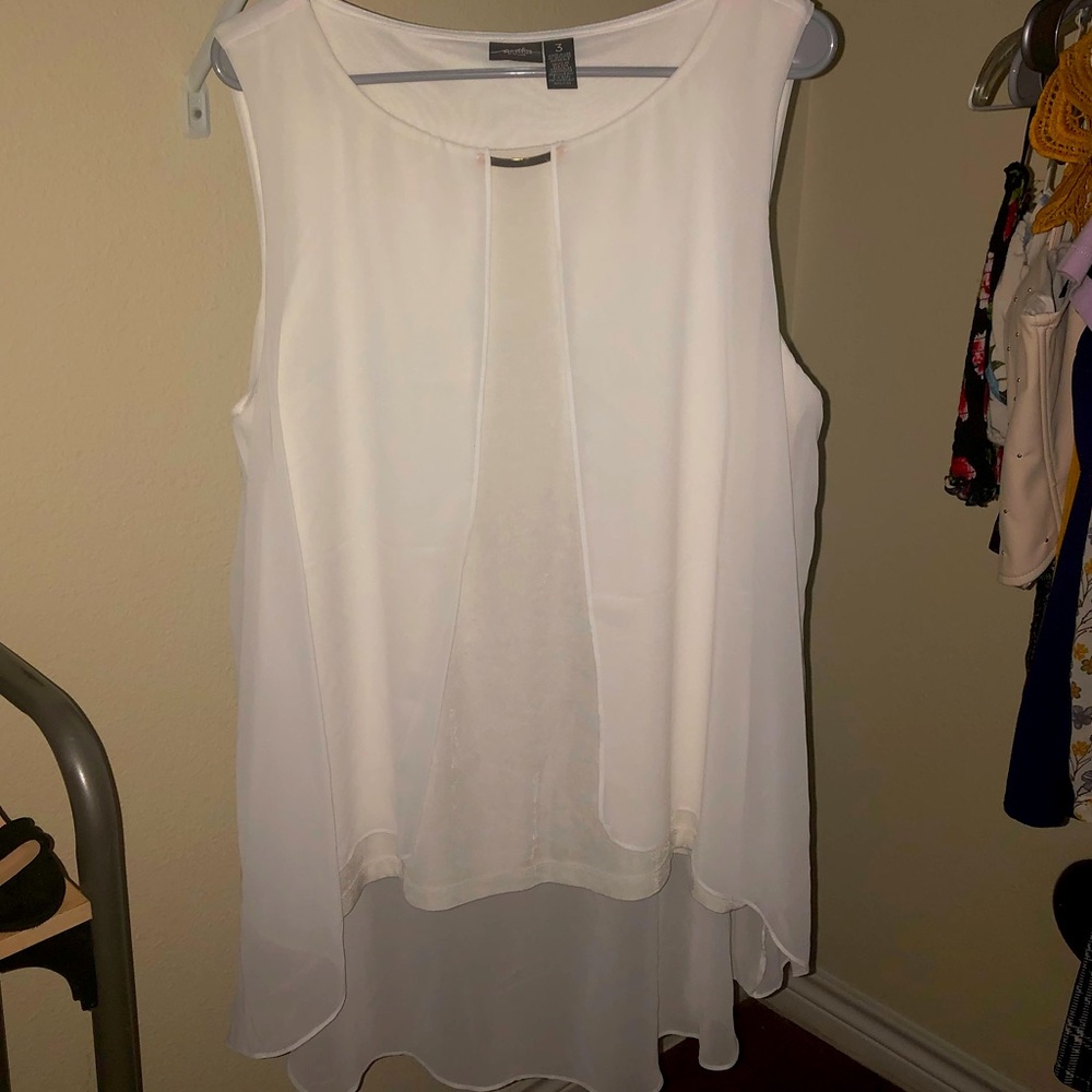 Chico’s white blouse (Travelers Collection)
